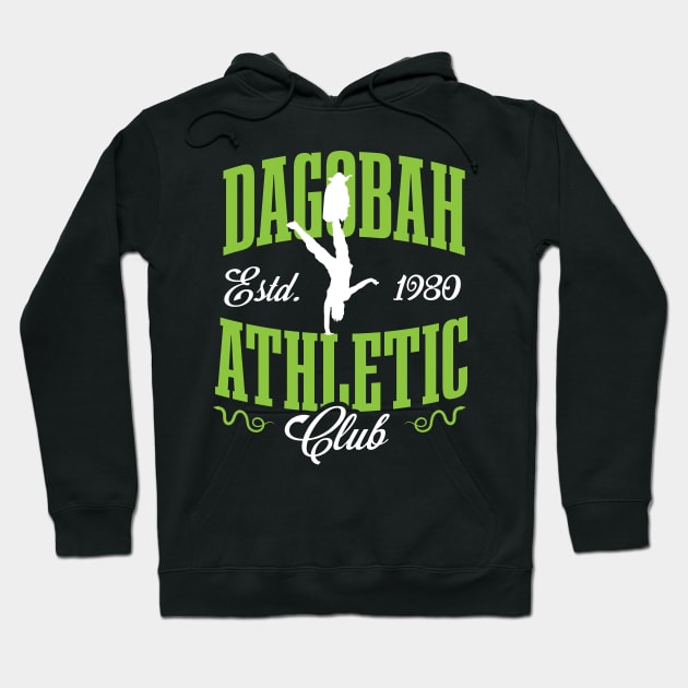 Dagobah Athletic Club Hoodie by MindsparkCreative